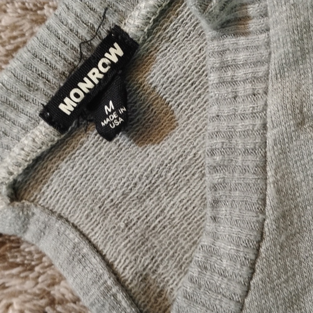 Monrow Supersoft Puff Sleeve Jumpsuit - Picture 2 of 8